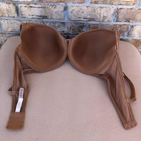 Victoria’s Secret T-Shirt Lightly Lined Full Coverage Tan Bra 40DD - Picture 9 of 16